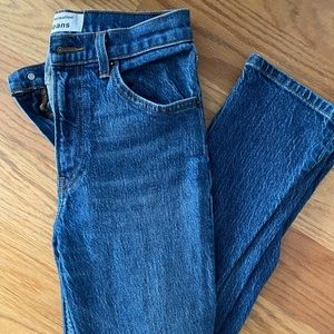 Reformation Blue High Rise Women Jeans